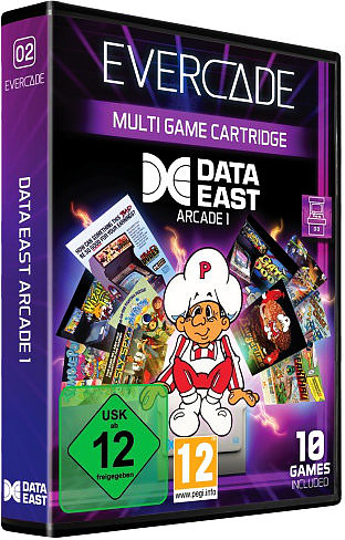 Blaze Evercade Data East Arcade 1 Cover