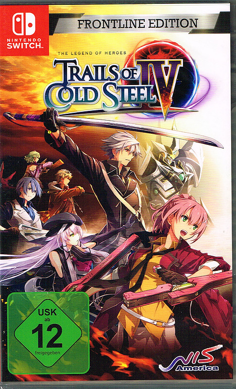 The Legend of Heroes: Trails of Cold Steel 4 Frontline Edition + 3 Boni Cover