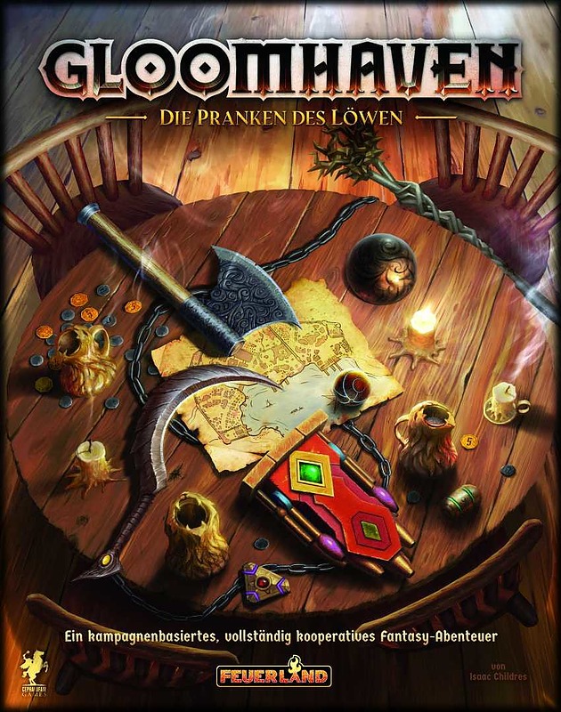 Gloomhaven - Die Pranken des Löwen 1-4 Spieler, Spieldauer ca. 90 Minuten Cover