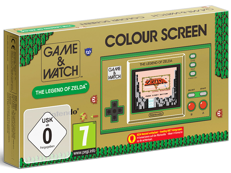 Game & Watch: Legend of Zelda Cover