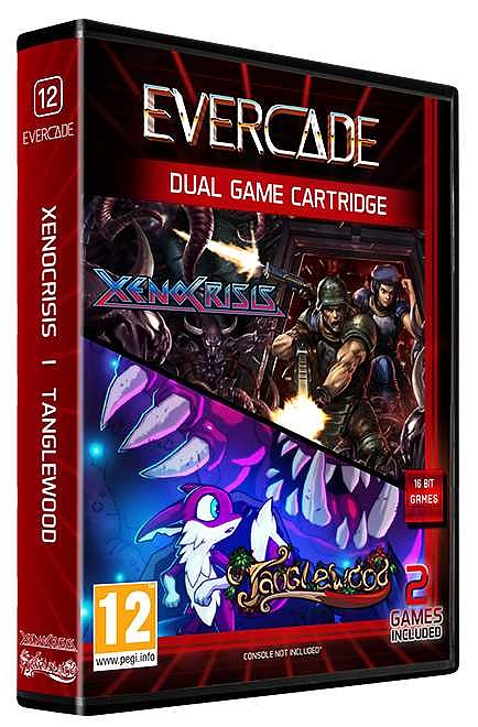 Blaze Evercade Xeno Crisis/Tanglewood Dual Game Cartridge Cover