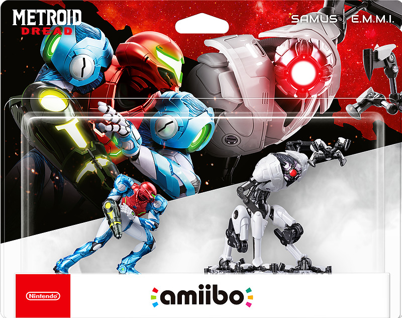 Samus und E.M.M.I. amiibo Cover