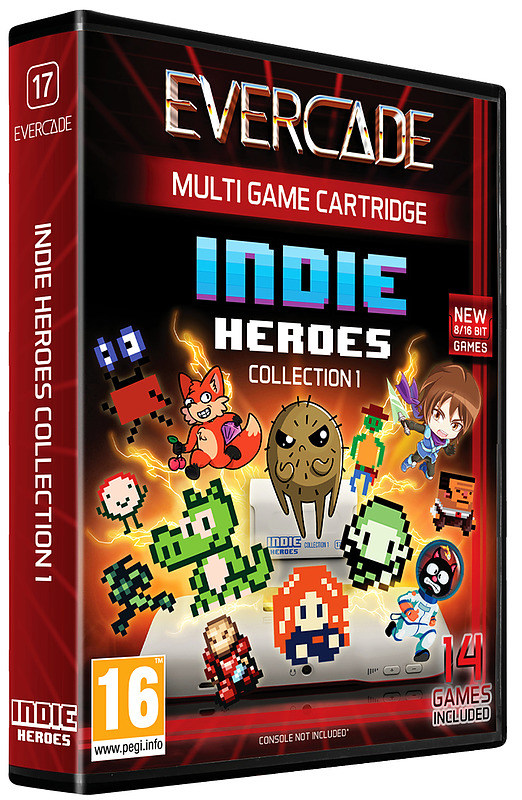 Blaze Evercade Indie Heroes Cartridge 1 Cover