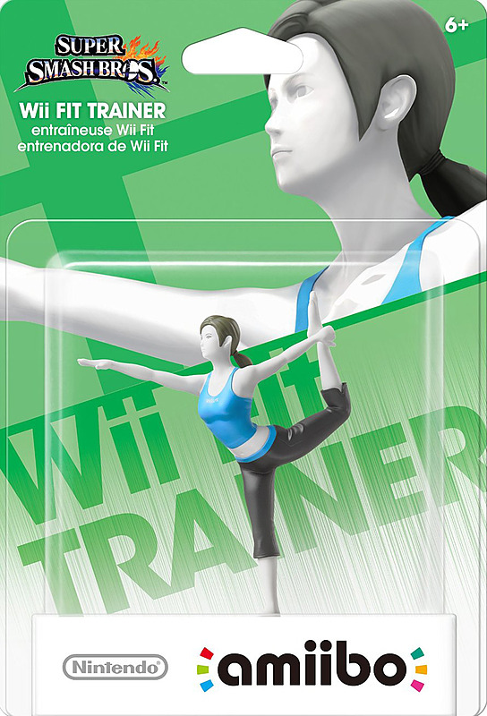 Nintendo Wii Fit Trainer amiibo Cover