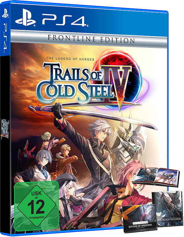 The Legend of Heroes: Trails of Cold Steel IV Frontline Edition + 3 Boni Cover