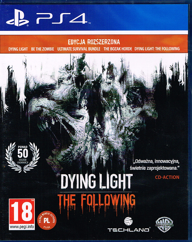 Dying Light: The Following Enhanced Edition (PEGI) Dying Light Enhanced + The Following Cover